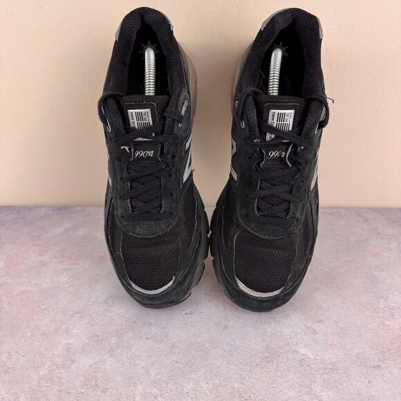 New Balance 990V4 Womens Size 8.5 Black Sneakers Running Shoes READ - Picture 6 of 15
